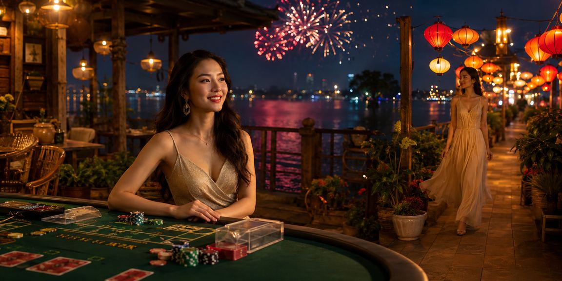 Người dùng Hà Nội chơi baccarat trực tuyến tại quán cà phê