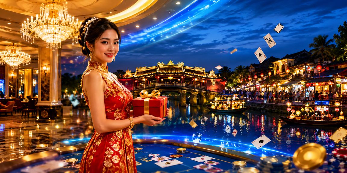 Không khí giải trí buổi đêm tại phố cổ Hội An – cá cược và game bài